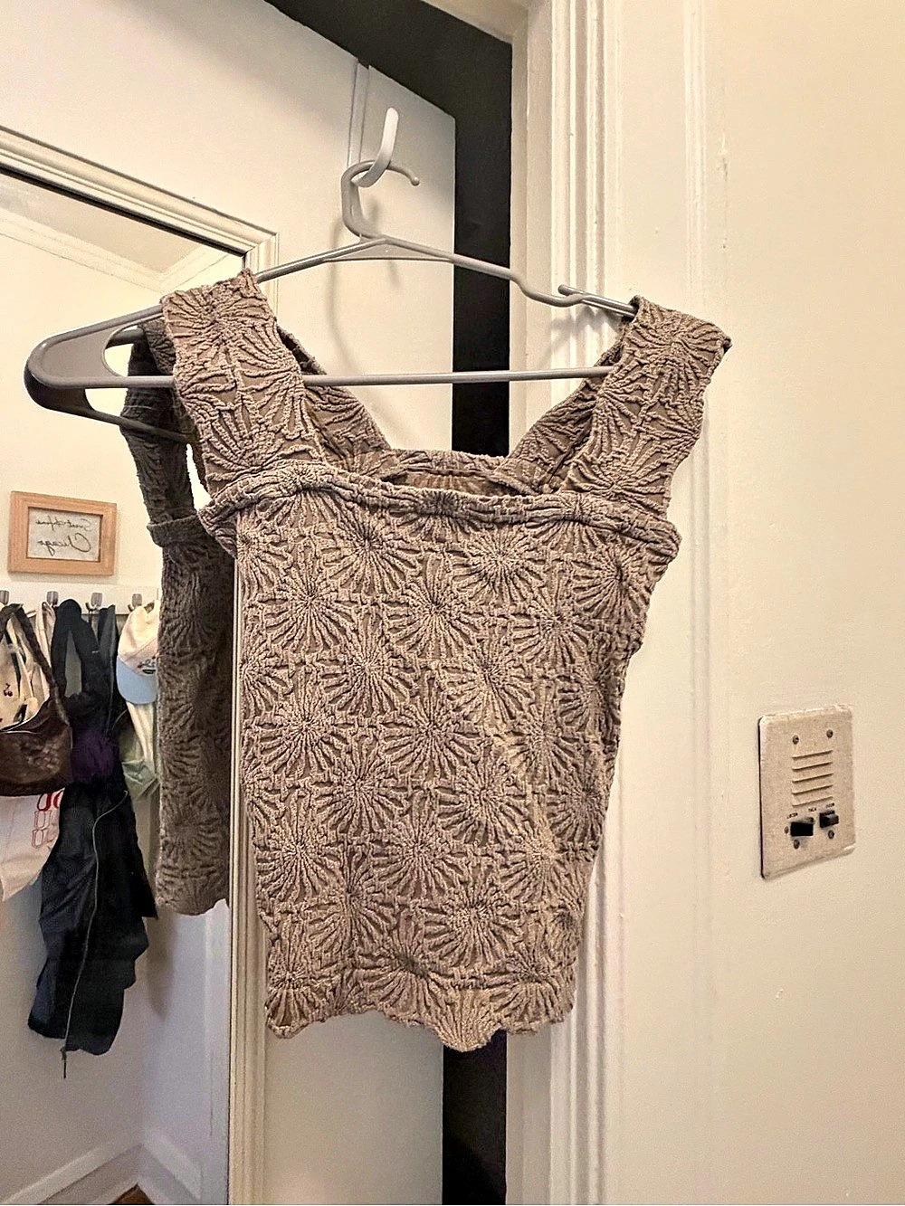 Summery Brown Tank Top